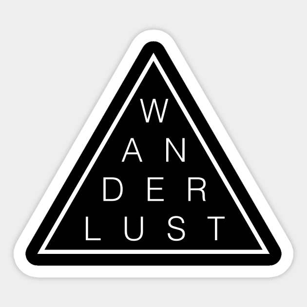 Wanderlust Sticker by anema